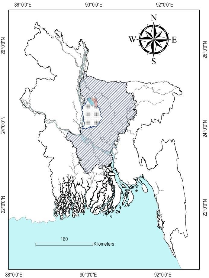 Description of the study area Modhupur Upazilla (Sub-District) of Tangail District, Dhaka Study area (Modhupur Sub-District) Originally covered with tropical deciduous forest Lies on Plio-Pleistocene