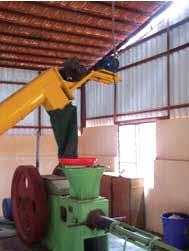 The high pressure compaction technology for briquetting of agro residues can be differentiated in to two types (i) hydraulic piston press type
