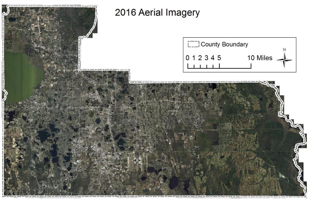 Accurate Estimate of Tree Canopy Cover Tree canopy in the Unincorporated Urban Service Area of Orange County was accurately estimated using a dot-based simple sampling approach with aerial imagery