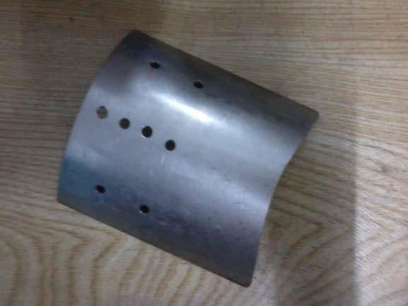 Several holes were drilled on it to bind the blade with Teflon. This bond can be adjusted according to the height of the hole. Figure 2.