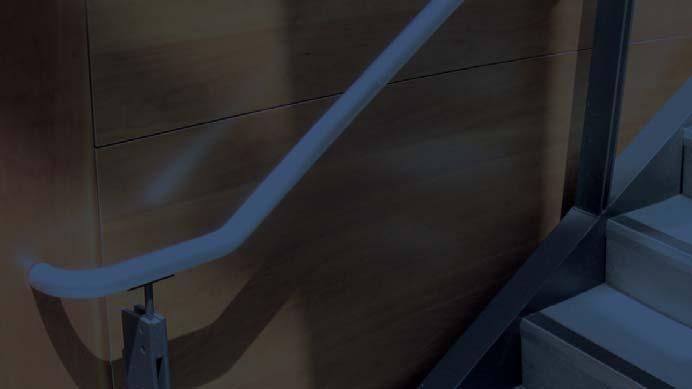 Guards and Handrails 2.4 Application This section applies to guards, provided where vertical changes in level are more than 600 mm, at stairs and ramps for both interior and exterior environments.