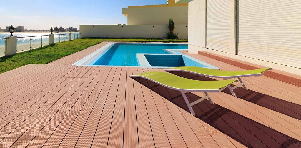 deck. Dura Deck Type 146 is reversible and features attractive grooves on one side and is sanded smooth on the reverse.