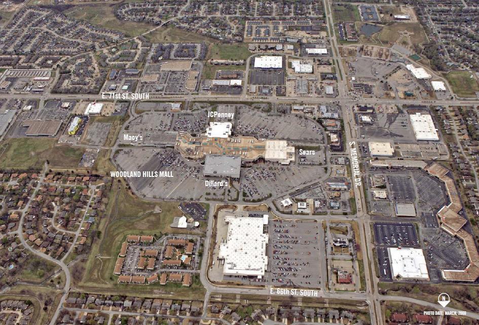 PROJECT OVERVIEW Woodland Hills Mall is located at the intersection of East 71st Street South and