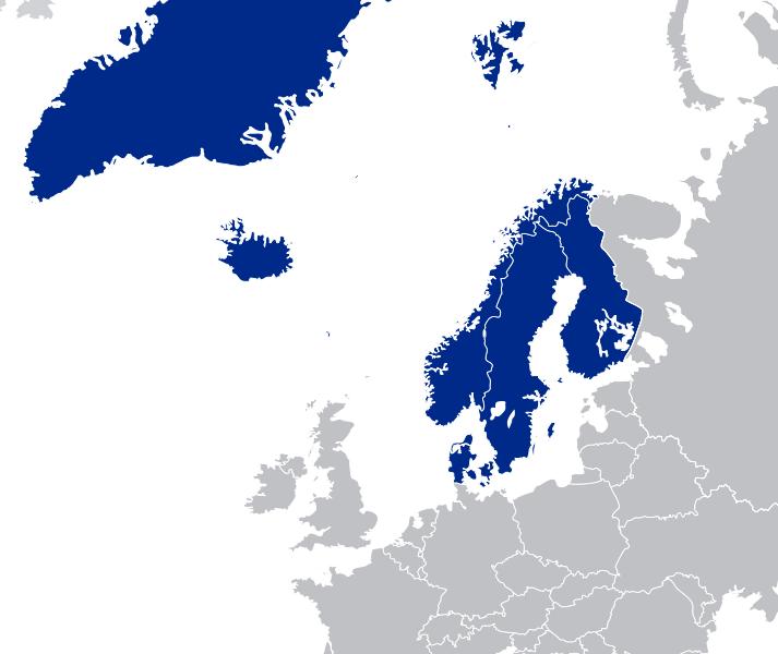 Nordic populations 5,5M