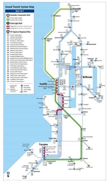 Sound Transit Overview Approved by voters in 1996 to be the Puget Sound regional transit authority Current