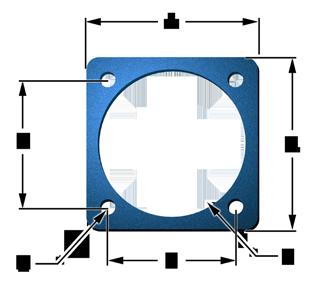Connector Gaskets SAS SEALTRON Connector Gaskets come in a variety of different sizes and shapes. We have an extensive database of connector sizes, which is growing daily.