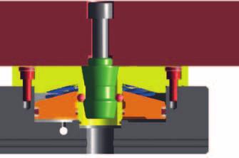 MTS palletizing SySTeM 17 The advantages of short-taper centering The chucking spigot is