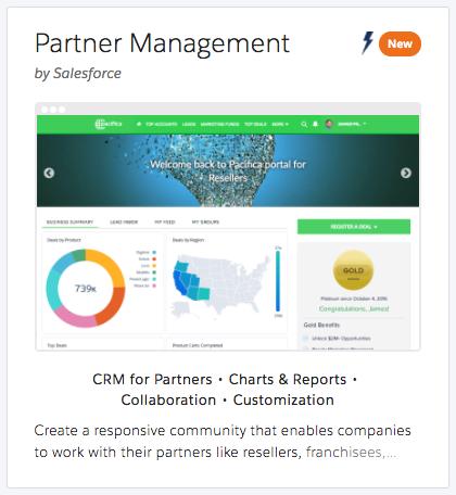 Salesforce Lightning Partner Management Create a Partner Community Create a Partner Community Creating a partner community is simple and quick with the Lightning Partner Management solution.