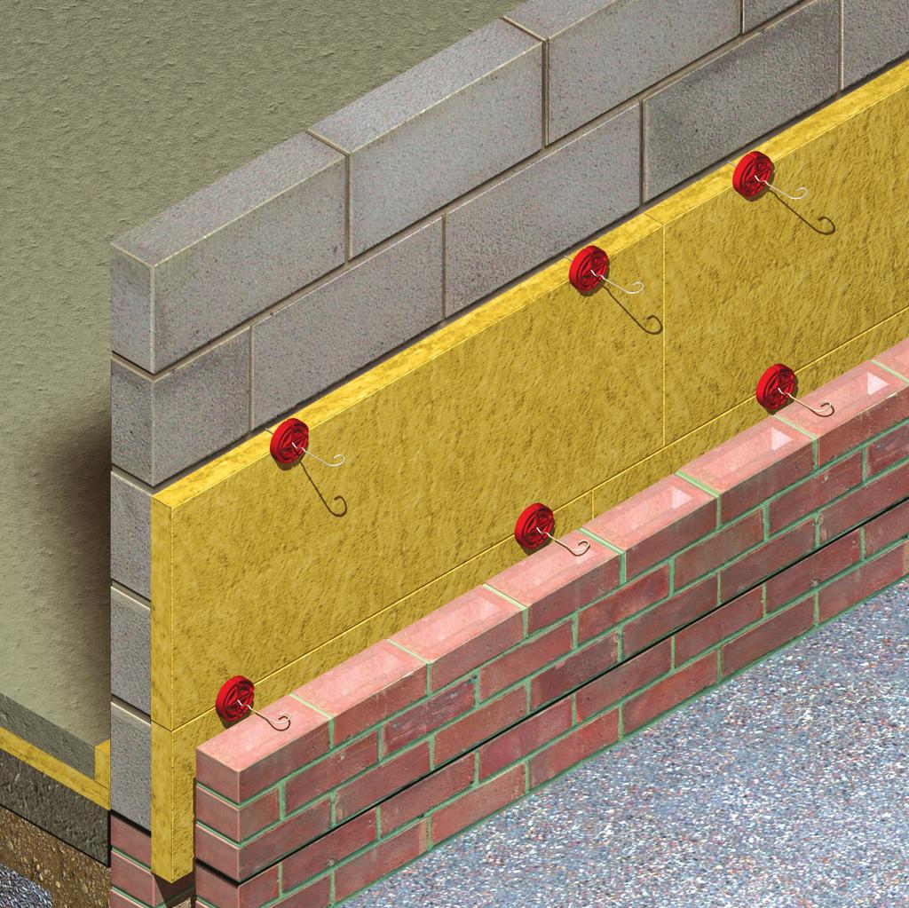 1 CONSTRUCTION TYPE: cavity walls HP Partial Fill Cavity Walls Robust, long-lasting protection HP Partial Fill slabs have a robust outer surface, designed to withstand on-site rigours and maintain a