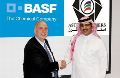 GROWTH Astra Polymers, BASF Plastic Additives Middle East and BASF Switzerland signed a long term contract to extend their existing production cooperation agreement in the field of plastic additives