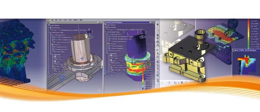 Designed to meet a wide spectrum of needs CATIA for Analysis is developed in response to the primary needs of these three levels of CAE users and applications: Designer: usually has CAD software, but