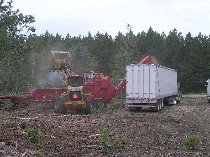 roundwood biomass Conventional harvesting