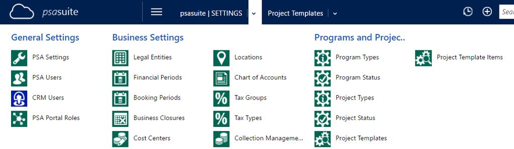 Exercise 4: Create a project template with CRM Products Scenario: You need to create a project template that will allow you to invoice CRM Products directly from the project.