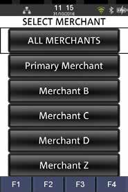 If your terminal supports multiple merchants, then there must be a Primary merchant identified.