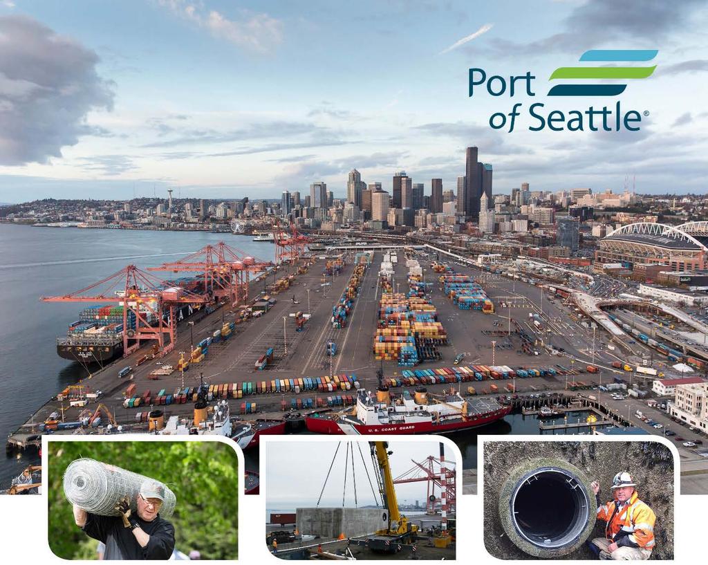 PORT OF SEATTLE FORMATION AND OPERATION OF THE MARINE STORMWATER UTILITY Category: Comprehensive Environmental Management Stephanie Jones Stebbins Director