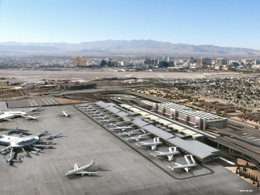 The new terminal will provide 14 new gates serving both domestic and international flights. As a result, Terminal 3 will also include customs and border patrol services.