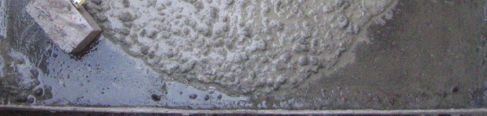 diameters of the spread of fresh concrete using a conventional slump cone.
