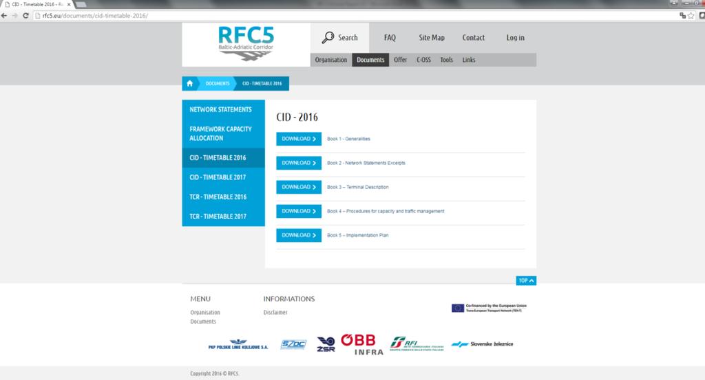On 10 th November 2015 all CID Books were uploaded on RFC 5 website.