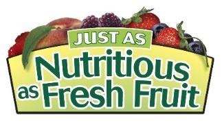 Individually quick-frozen process keeps fruit pieces from sticking together and locks in freshness, prevents damage.
