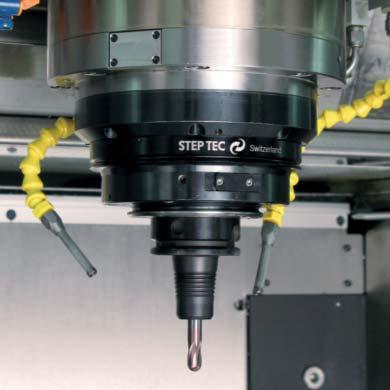 Hightech Spindles Tool spindles for demanding machining Whichever machine configuration you choose, with a MIKRON HPM you get the most state-of-the-art tool spindle technology: vector control for