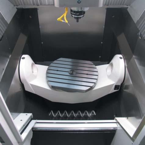 are process-consistent and user-friendly machining centers: Ergonomics The doors can be opened out wide to enable unrestricted access to the working area.