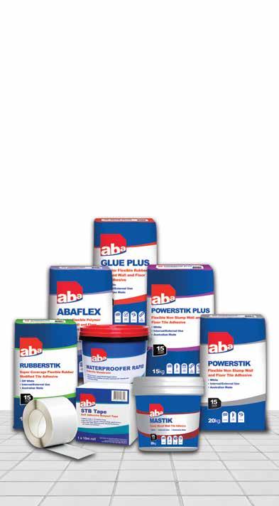 PRODUCT SELECTOR Tile Adhesives Undertile