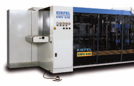 Automatic Vacuum Forming Machines ECOFORMER KMV ECOFORMER KMV 53 E The high-performance automatic vacuum forming machines of the KMV series offer advantages that count.