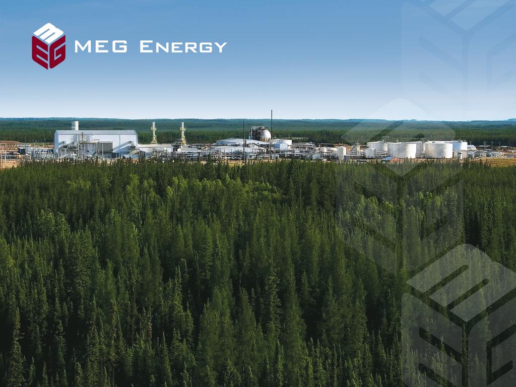 MEG Energy Christina Lake MasterProject PowerPoint Regional 2015/2016