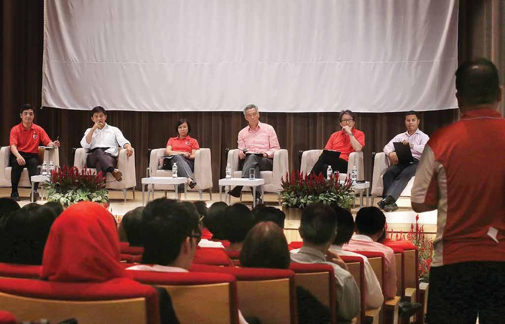 2 FEATURE NTUC This Week 31 AUGUST 2014 THE DIALOGUE The Labour Movement engages in a heart-to-heart talk with PM Lee over various issues in a closed-door dialogue session.
