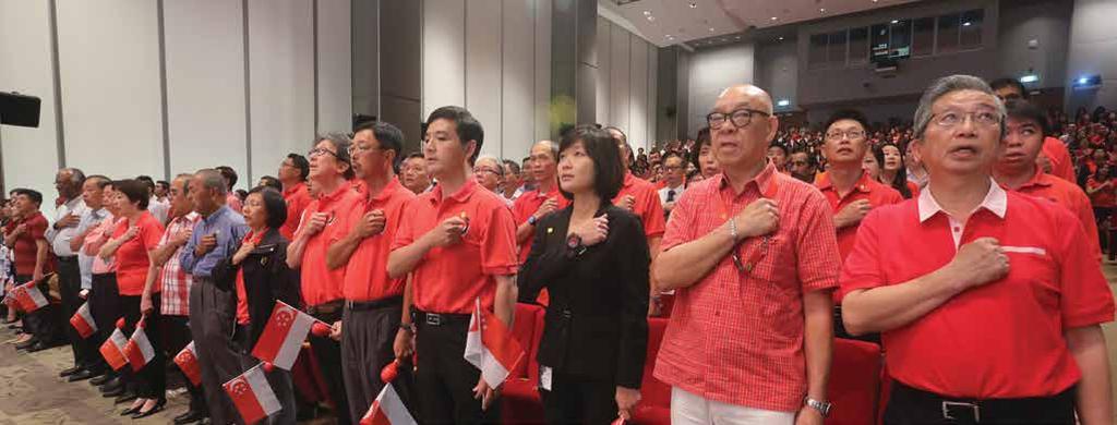 4 FEATURE NTUC This Week 31 AUGUST 2014 Getting Productivity Back On Track It was a sea of red and white at the Labour Movement s concluding National Day Observance Ceremony.