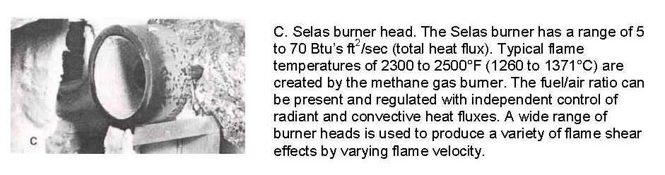 Selas Burner Test