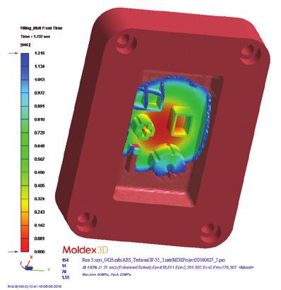 The Moldex3D Transient Cool analysis capability enables