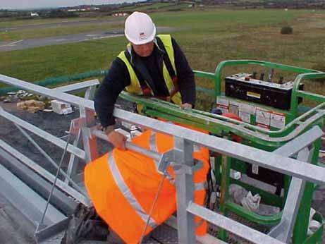 9.2.2 Ways of minimising travel on the roof Ways of minimising travel on the roof include: Use of lifting equipment to deliver materials to the working position or