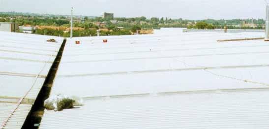 Some roof coverings can give a false sense of security to those who are working on or passing by them.
