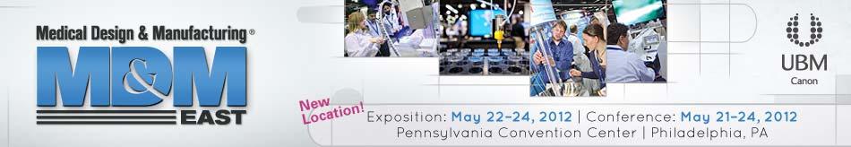 MD&M East Upcoming Events we are at May 22-24, 2012, Philadelphia, PA Ops A La Carte's Mike Silverman