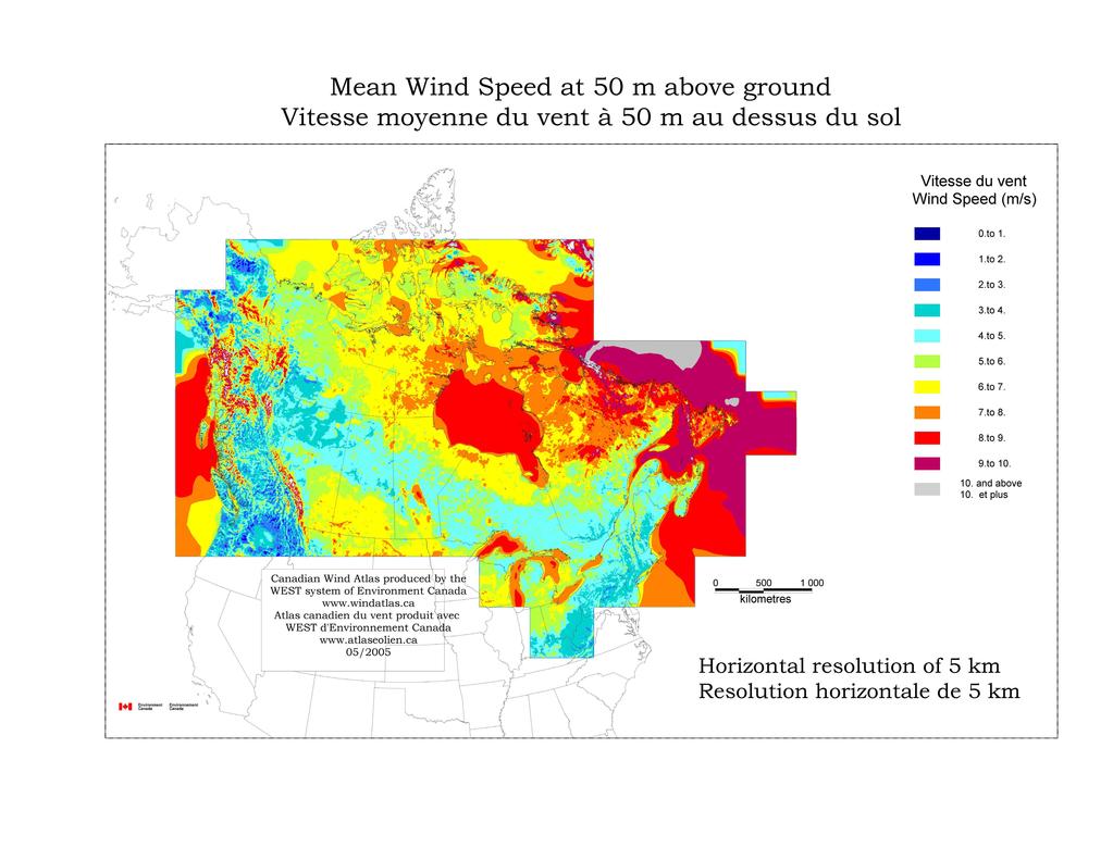 7 WIND MAP Mean wind speed 50 m above ground (m/s) 0 to 1 1 to 2 2 to 3 3 to 4 4 to 5 5 to 6 6 to 7 7 to 8 8 to 9 9 to 10 10 and over 0 125 250 Kilometres Operating conditions For optimal small wind