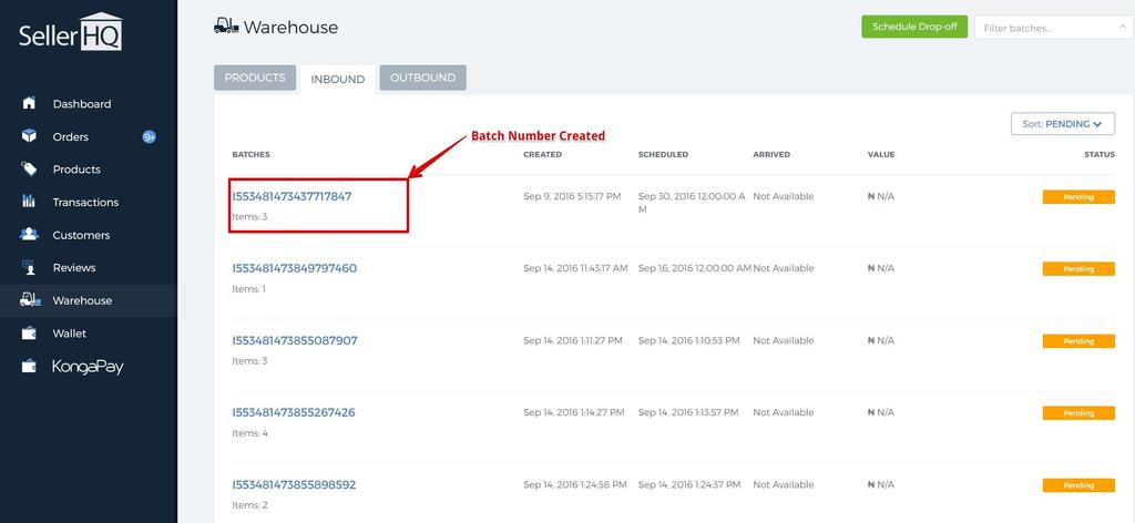 How FBK works Product batch Creation/Scheduling contd To track