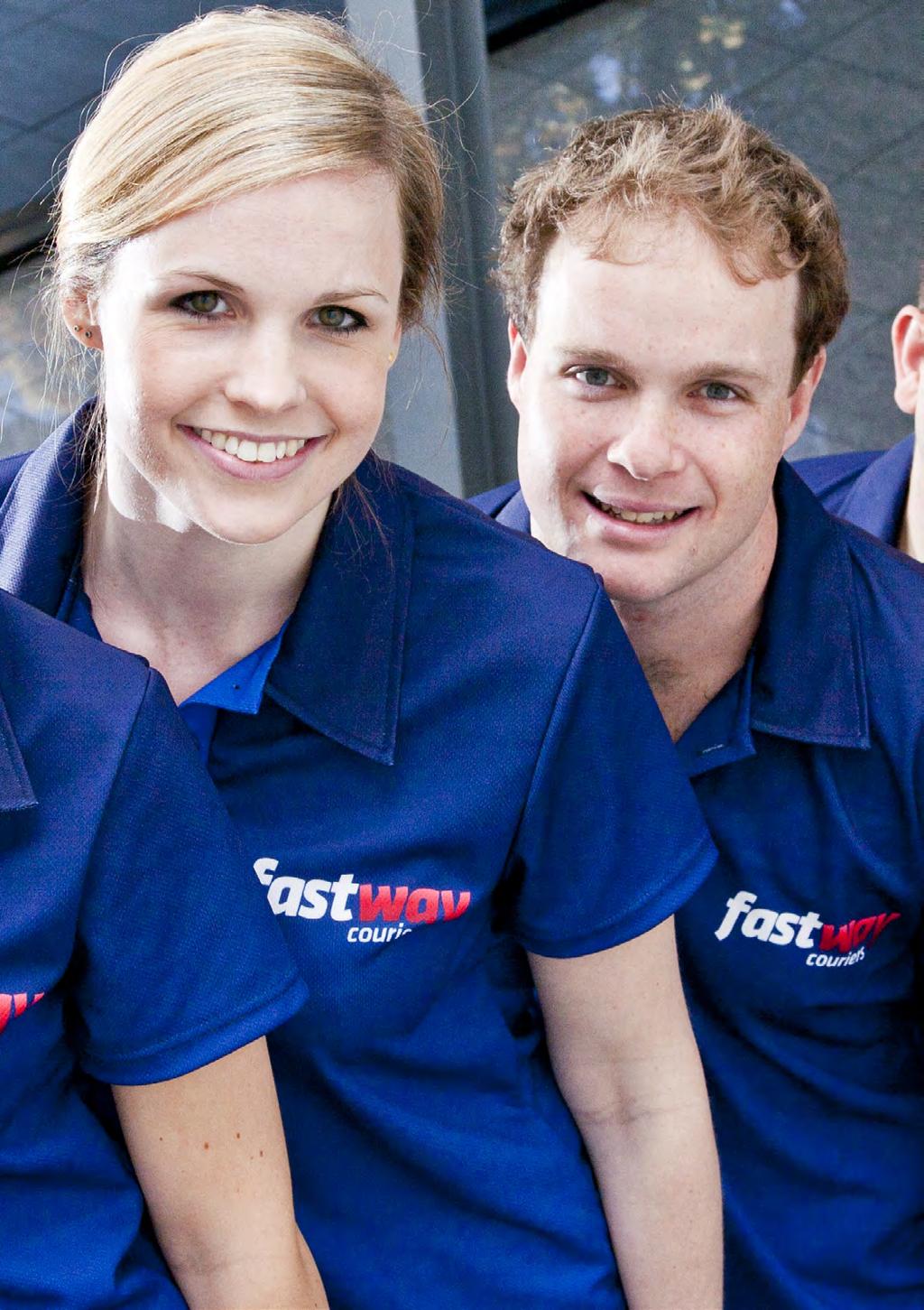 Our Franchise Structure Fastway Couriers is proud to be able to give men and women from all walks of life the opportunity to own and run their own successful business.