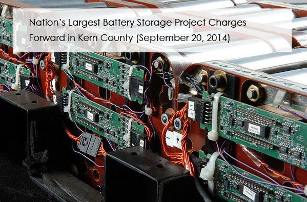 Battery Storage: