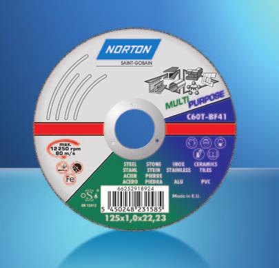 Cutting-Off & Grinding Wheels Norton s wide range of cutting wheels for angle grinders provide high value and high performance industrial solutions.