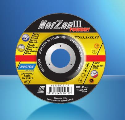 Cutting-Off & Grinding Wheels Norton s wide range of Foundry cutting & grinding wheels for angle grinders provide high value and high performance industrial solutions.