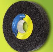 Since finish tolerances are not usually critical, coarse, durable wheels are used with grit sizes ranging from 16 to 24.