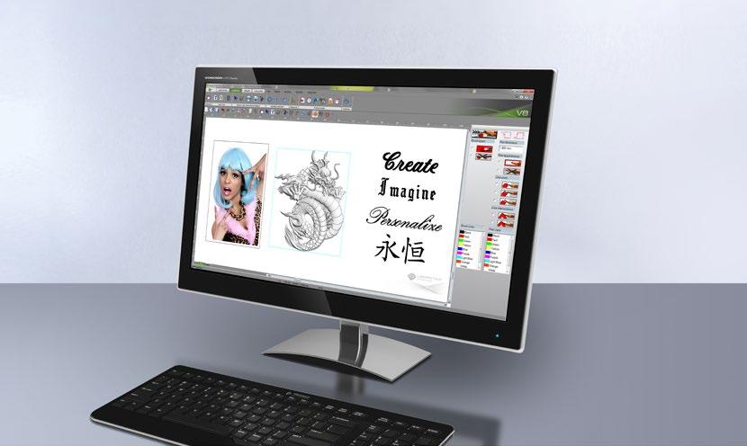 LASERSTYLE Compatible with all file types: EPS, JPEG, PNG, BMP, PDF, DXF, etc