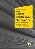 About the Global Capital Confidence Barometer The Global Capital Confidence Barometer gauges corporate confidence in the economic outlook and identifies boardroom trends and practices in the way