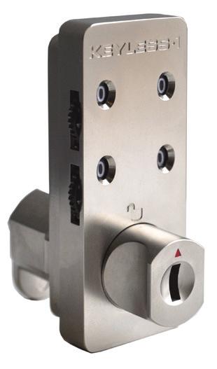 Lock Options, Phenolic Lockers Keyless1 is the newest Keyless lock.