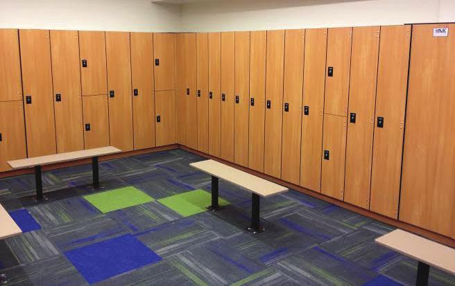 Phenolic Bench Options Phenolic Benches, Top Options Our Phenolic Benches are designed to coordinate with our lockers.