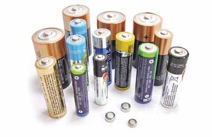 1. Batteries Many different types of batteries are eligible for universal waste management.