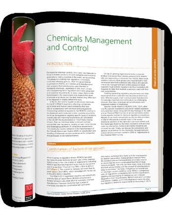 NEW FOR 2018 Focus on TSCA Reform, K-REACH and poison centre notifications Service Providers Outlook - offering invaluable forward-looking perspective on prospects and opportunities facing the global