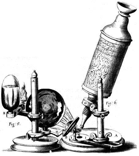 History of Microscopy The Robert Hooke s design was a functional