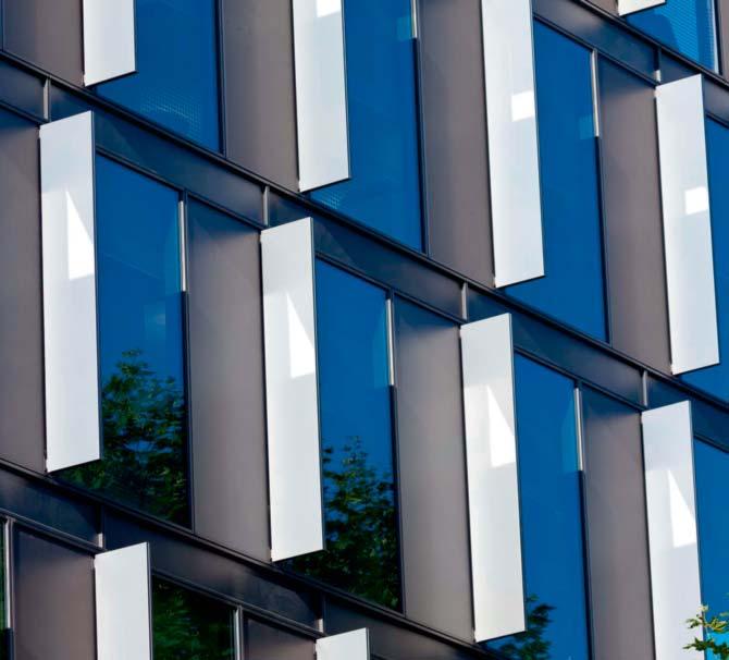 CILLS, FINS & GENERAL PRESSINGS Metalline has been producing a wide range of architectural aluminium pressings for over 25 years and has extensive experience in producing bespoke products to your